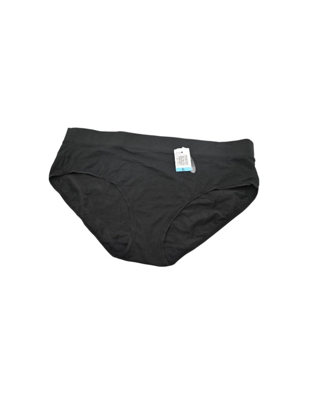 NWT Felina Pima Cotton Stretch Hipster Panty Sz XL Black Underwear Comfort